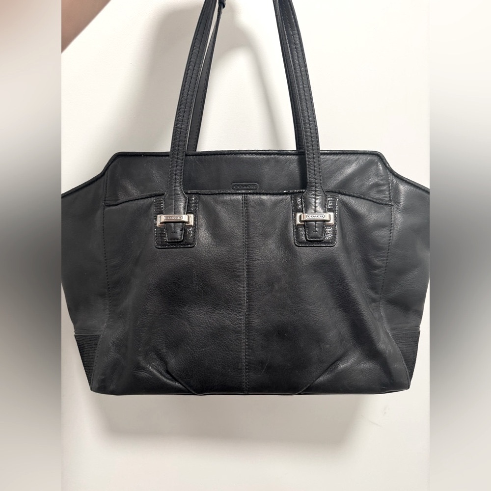 Coach Taylor Alexis Leather Carryall Tote - Picture 1 of 9